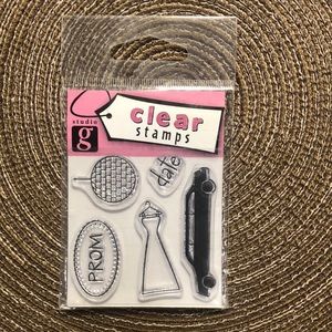 Studio G Clear Stamp - Prom Limousine Dress